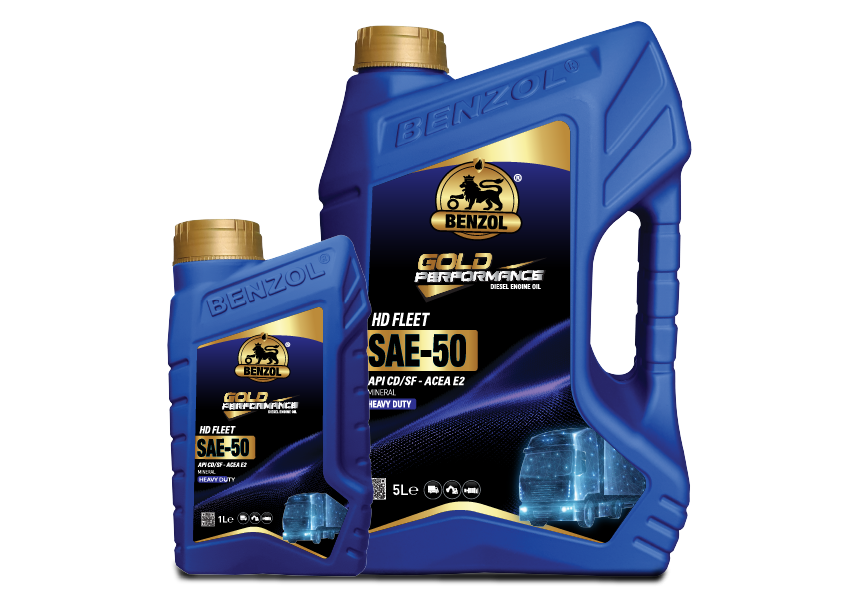 HD FLEET SAE 50 BENZOL LUBRICANTS